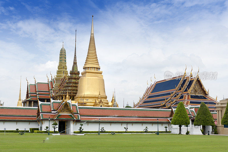 Wat Phra Kaeo庙，泰国曼谷